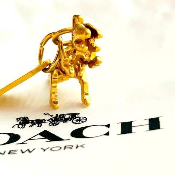 💰SOLD💰NWOT Coach Rexy Charm/ Keychain/ Necklace/ Bracelet/ Bag Charm - Picture 5 of 8